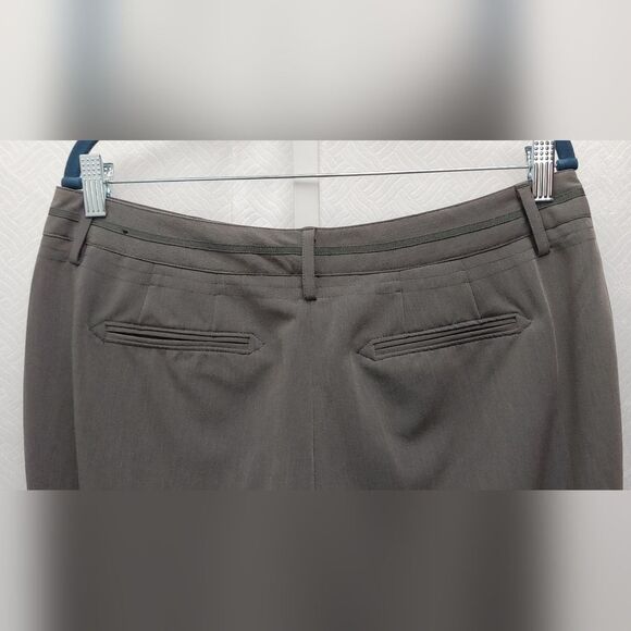 Larry Levine Trouser Pants Slacks Sz 12 Gray - Picture 4 of 6